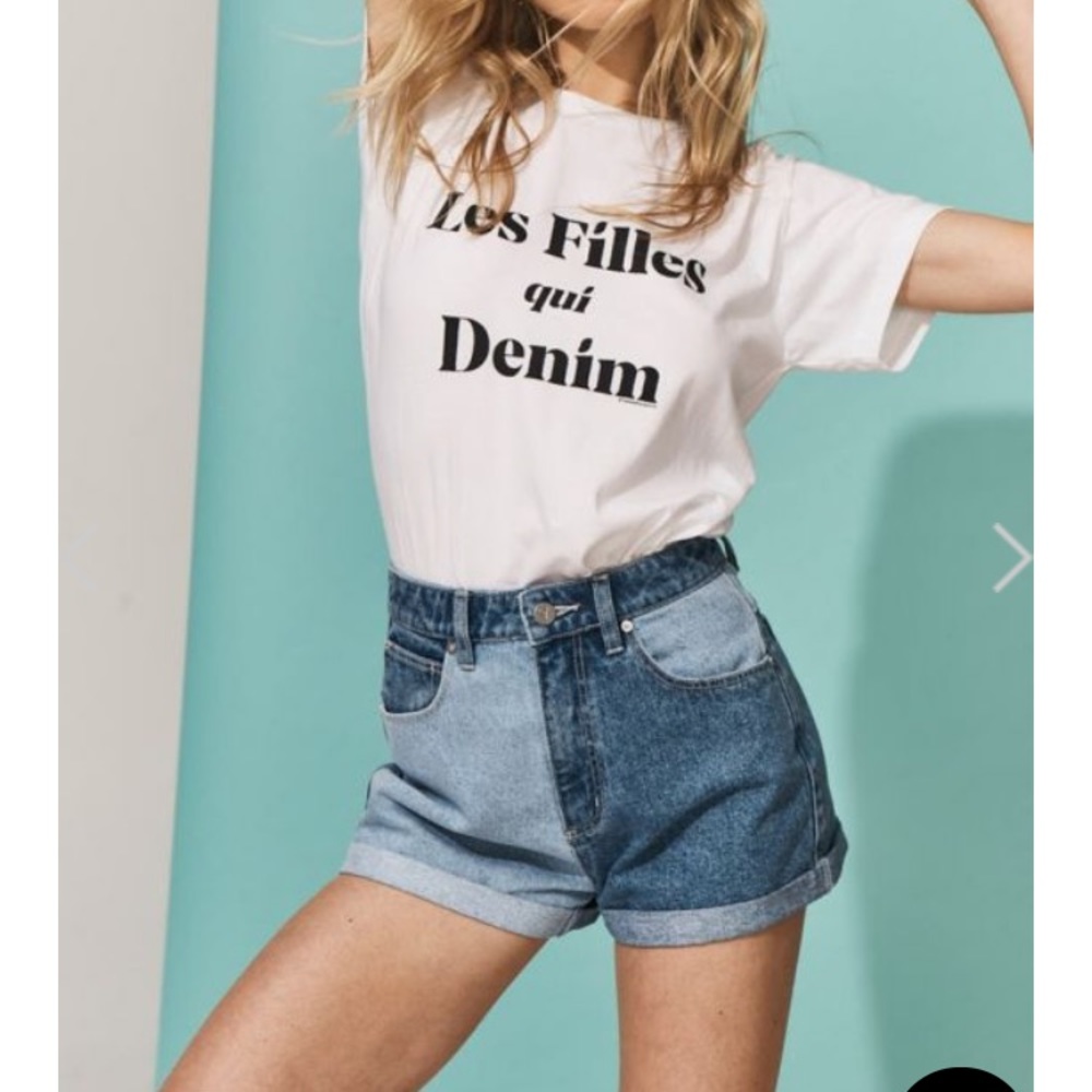 NWT Abrand Jeans A High Relaxed Short- Set it off